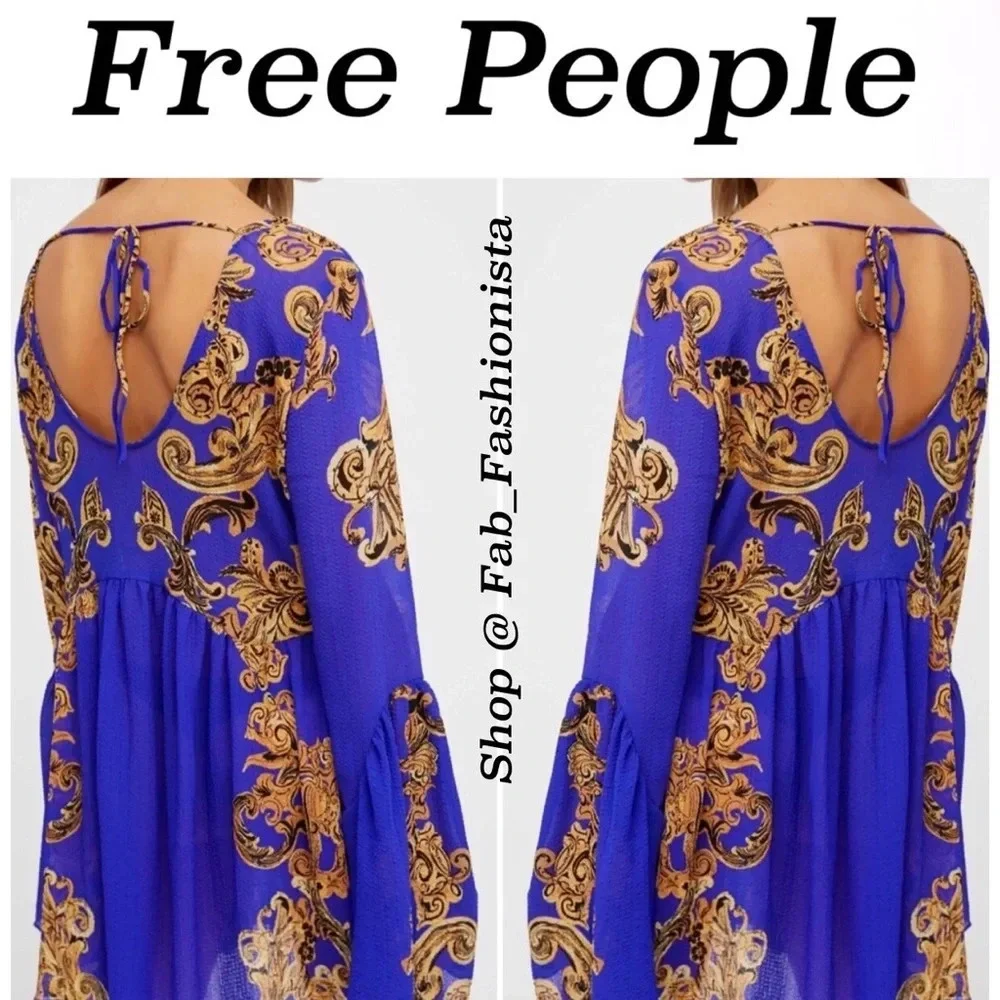 Free People flowy tunic dress size Small